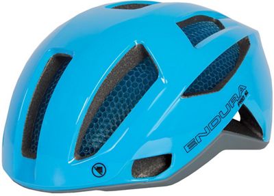 Endura Pro SL Helmet, with Koroyd - Hi-Viz Blue - S/M, Hi-Viz Blue